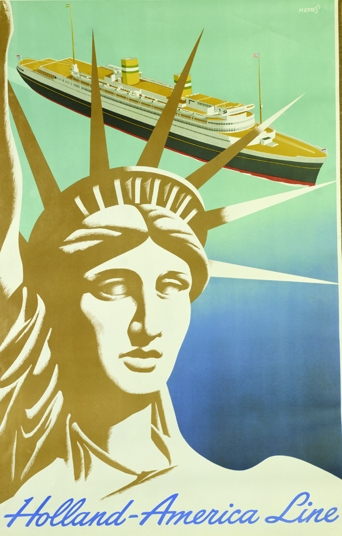 Statue of Liberty Historical Poster, ca. 1955