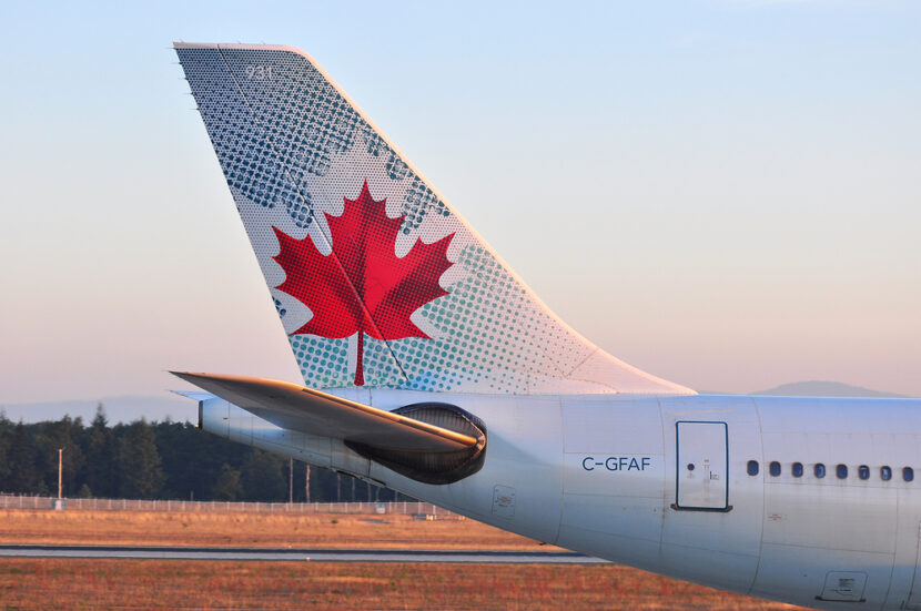 Air Canada’s revenue up from year ago
