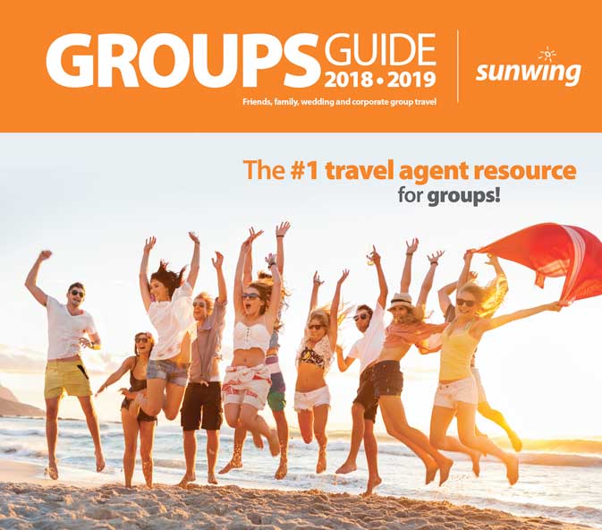Sunwing launches new 2018/2019 Groups Guide