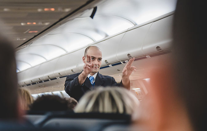 Air Transat Says A Big Thank You On International Flight