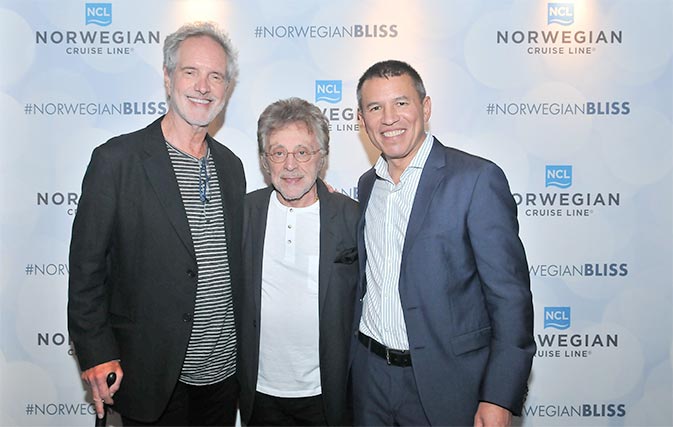 Norwegian Bliss makes a big splash on inaugural tour