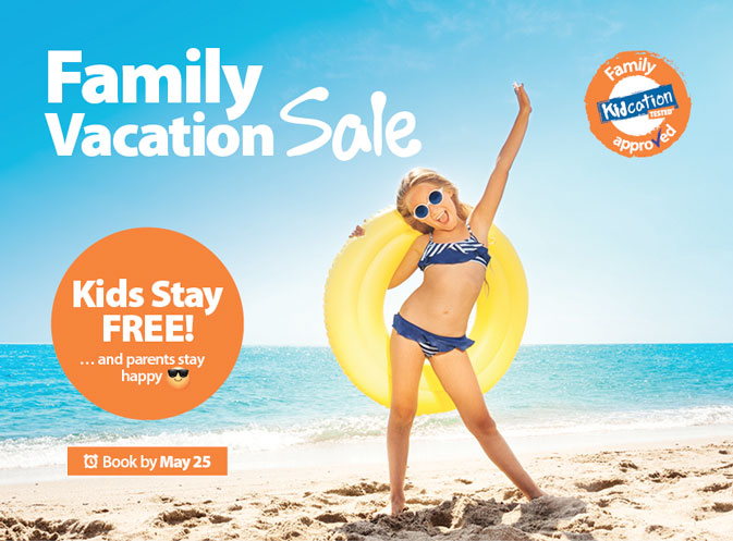 School’s (almost) out! Celebrate with Sunwing’s Family Vacation sale
