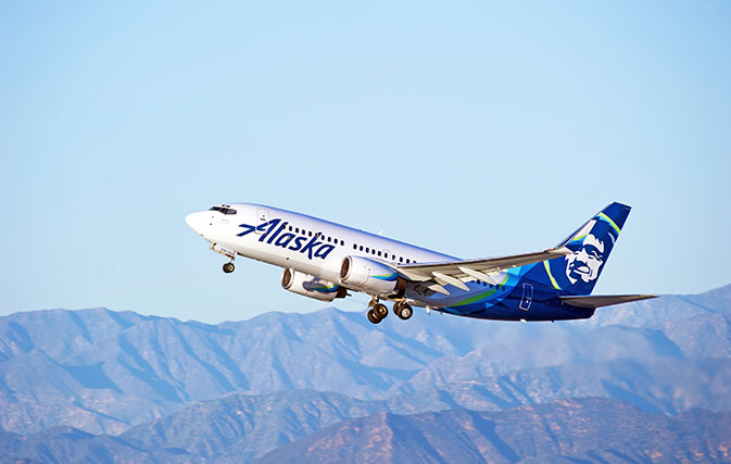 Spotted on Alaska Airlines: Naked man yelling "Woohoo!"