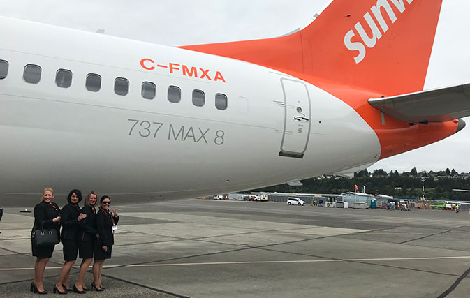 To the MAX: Sunwing Airlines takes delivery of the first of four new B737 MAX 8s