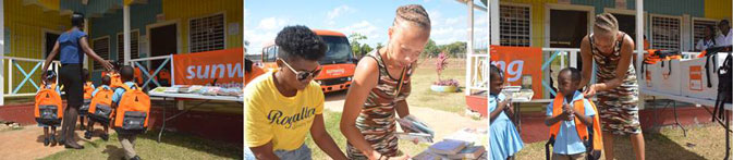 Sunwing Foundation gives back by delivering school supplies to Jamaica schools