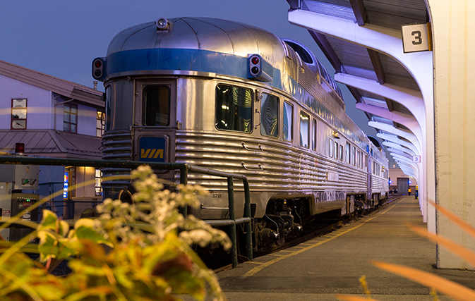 Here is the new schedule for VIA’s Canadian train between Toronto-Vancouver