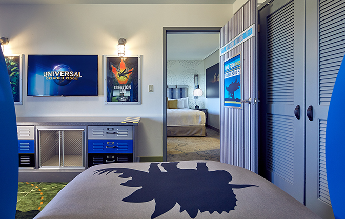 New Jurassic Park suites debut at Loews Royal Pacific Resort