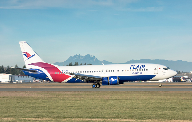 Starting today Flair Airlines goes from 90 to 188 flights per week