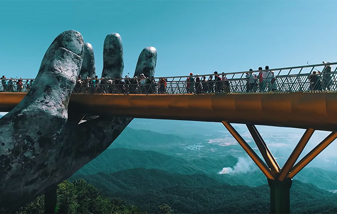 Is this the world’s coolest bridge?