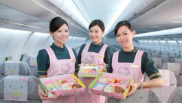 These photos of EVA Air’s Hello Kitty planes make us want to book a flight right now