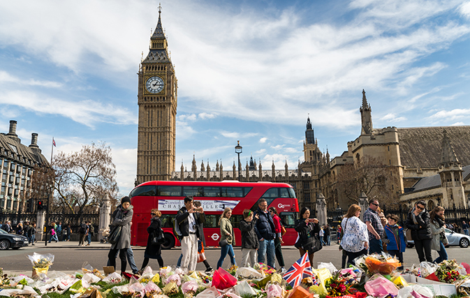 Crash outside parliament in London treated as terrorism