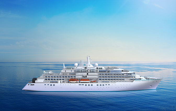 Crystal opens bookings for Crystal Endeavor expedition yacht