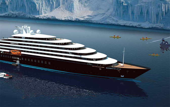 Scenic announces ‘Ultimate Voyages’ for 228-passenger Scenic Eclipse