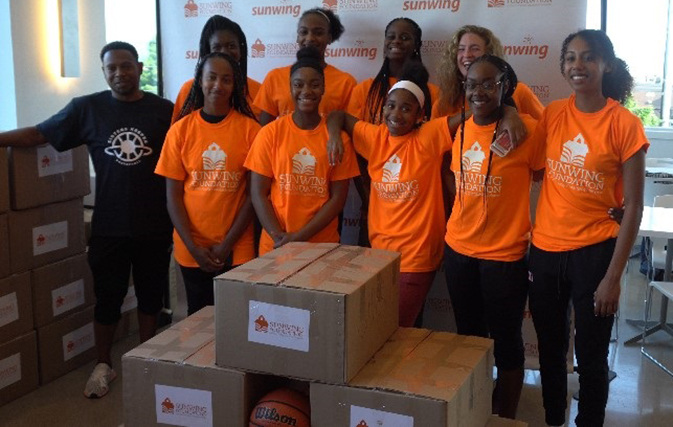 Sunwing Foundation teams up with Sisters Keeper Elite Basketball to help schoolkids in Jamaica