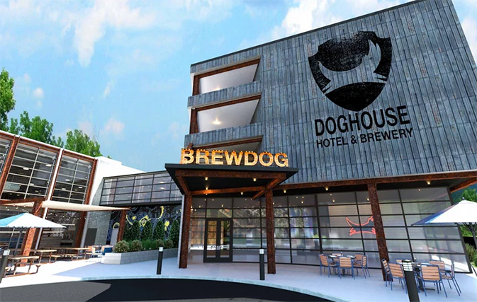 What goes into a beer hotel? In-room taps and shower minibars, obviously