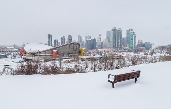 Airlines waive change fees as Calgary deals with record snowfall