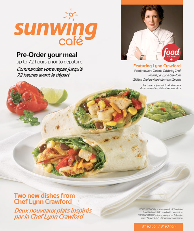Sunwing launches new contest to celebrate 3rd year with Chef Lynn Crawford