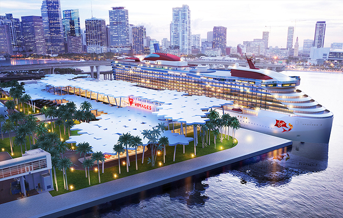 Virgin Voyages Terminal at PortMiami coming in 2021; Scarlet Lady bookings open Feb. 14, 2019