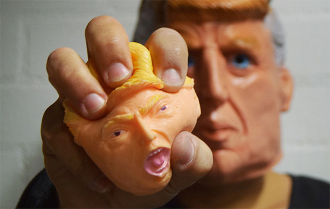 Travel app is giving away Trump stress balls to anyone who books a Mexico hotel