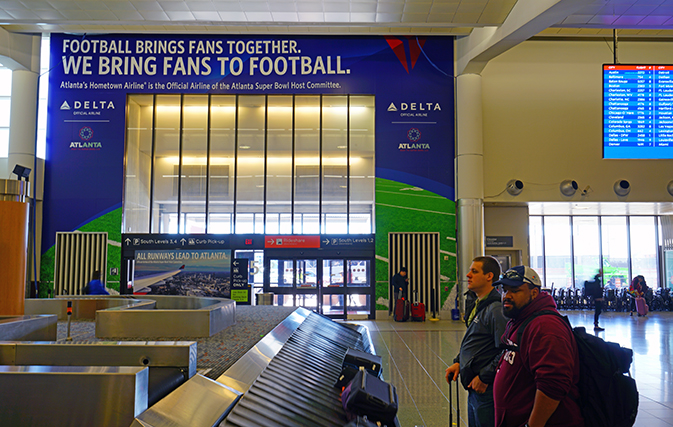 Post-Super Bowl’s ‘Mass Exodus Monday’ leads to long lines at ATL