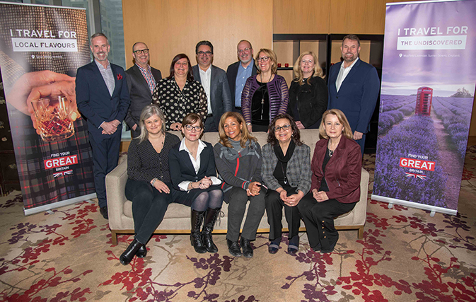 These are the members of VisitBritain’s new Canadian Tourism Advisory Council
