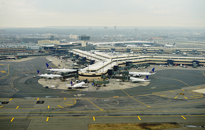 Watch shocking video of cars going up in flames at Newark airport