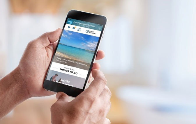 Cruise Norwegian app gets rolled out fleetwide