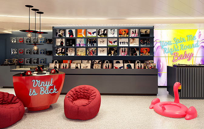 Virgin Voyages unveils new DJ residencies, record shop & karaoke lounge