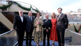 AmaWaterways christens first of three new ships joining its fleet this year