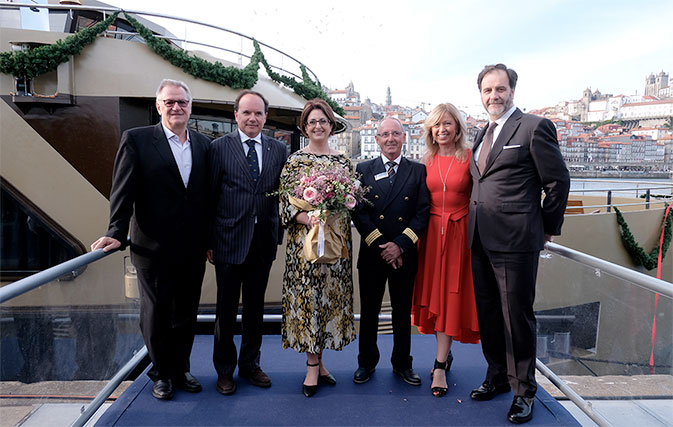 AmaWaterways christens first of three new ships joining its fleet this year