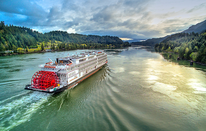 Authentic paddlewheeler sailings on America’s iconic rivers with AQSC