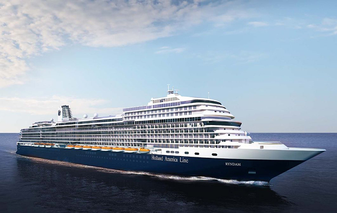 Holland America brings back Ryndam name for its newest ship