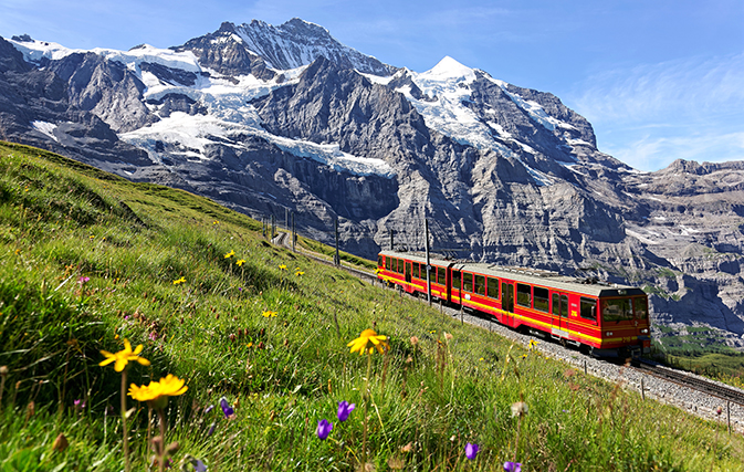 Register now to win a Swiss fam with Rail Europe