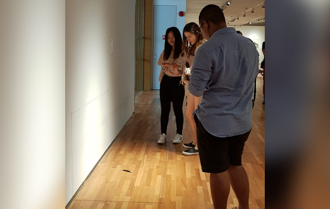 Someone put a pen on the floor of a national gallery and everyone thought it was art