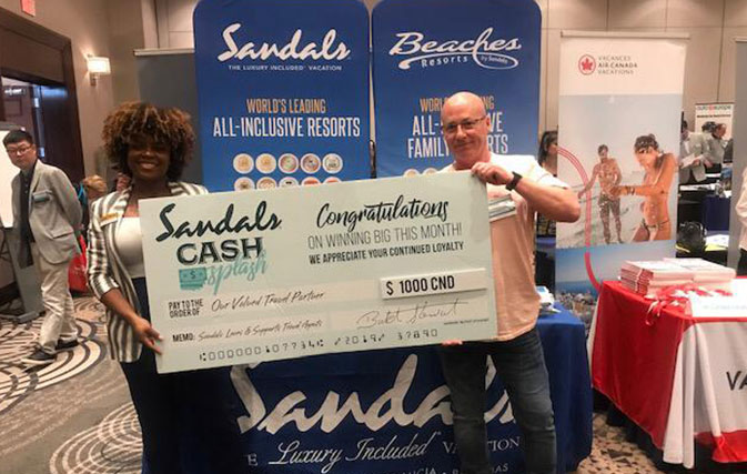 Ontario-agent-latest-winner-in-Sandals-Cash-Splash-incentive