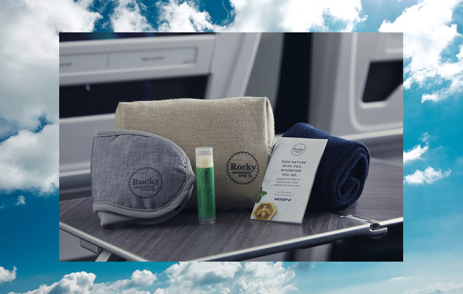 Flying With WestJet - Rocky Mountain Soap Company