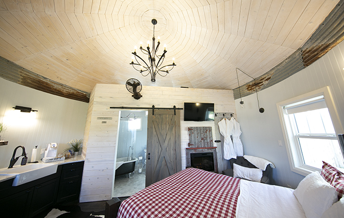 'Quintessential prairies accommodation' in an old grain bin is booked solid
