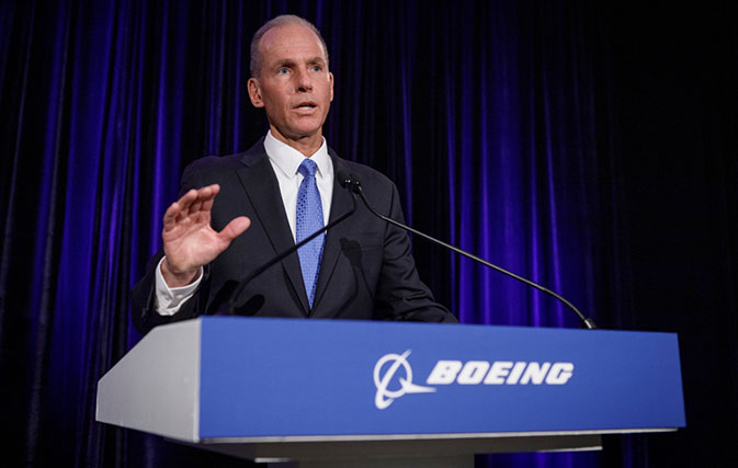 Boeing chairman says CEO won't get bonus until Max flies