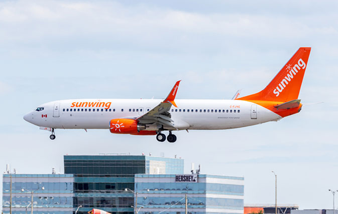 Sunwing brings 1,800 employees back on payroll