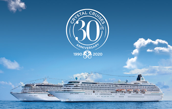 A big anniversary for Crystal Cruises