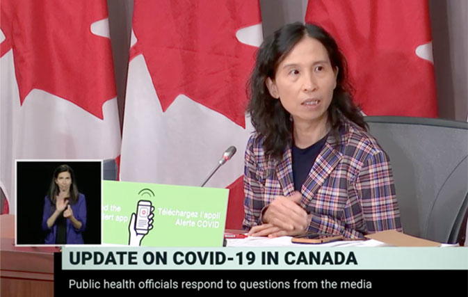 Tam addresses the 14-day quarantine, and Air Canada’s voluntary COVID-19 test trial plan