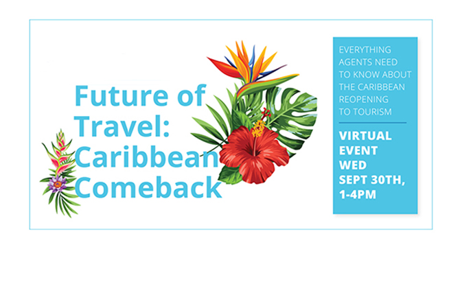 Join us for ‘The Future of Travel: Caribbean Comeback’, taking place today from 1 - 4 p.m.