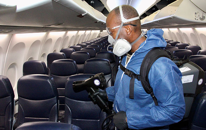 Sunwing planes to be treated with powerful antimicrobial spray