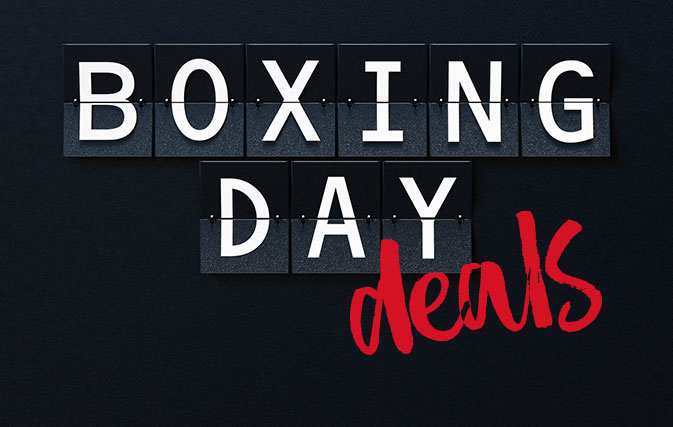 Boxing Day deals from ACV and Sunwing