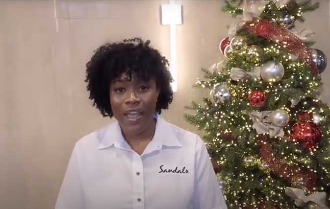 “From our heart to yours”: Holiday greetings from Sandals and Beaches