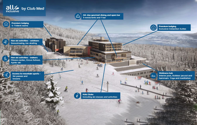 “We are thrilled to open bookings for Club Med Quebec Charlevoix”: Brouhard