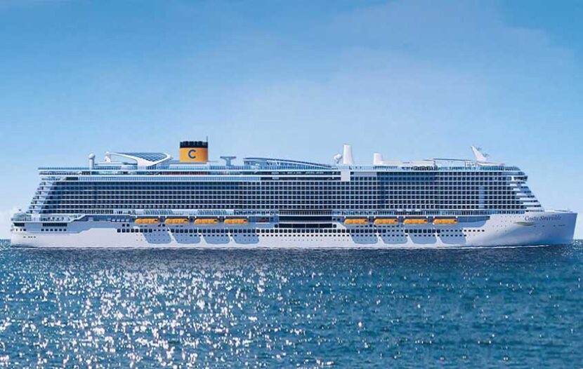 Costa to restart cruises with the Smeralda in March