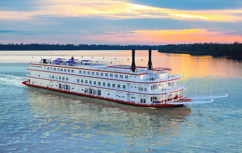 American Queen Steamboat Company christen American Countess