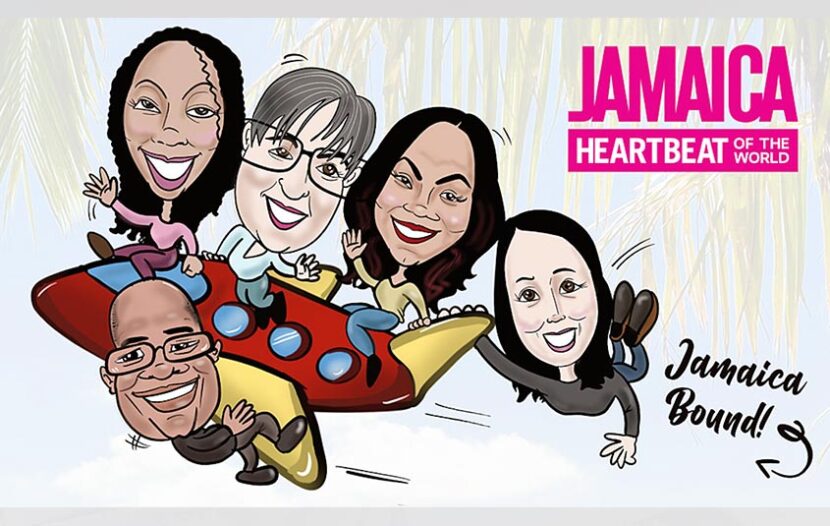 Get your very own agent caricature, courtesy of the JTB