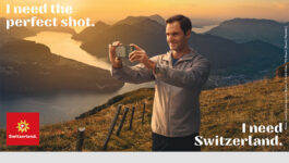 Roger Federer is Switzerland Tourism’s new brand ambassador